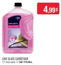 Match Carrefour Lave-glace offre