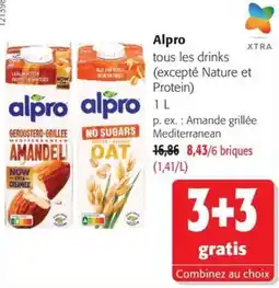 Colruyt Alpro tous les drinks offre