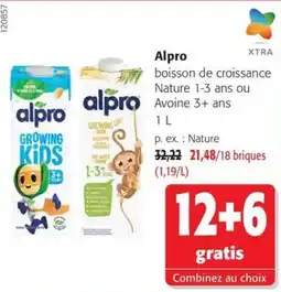 Colruyt Alpro boisson de croissance offre