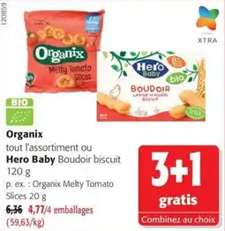 Colruyt Organix Hero Baby Boudoir biscuit offre