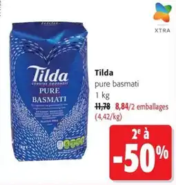 Colruyt Tilda pure basmati offre