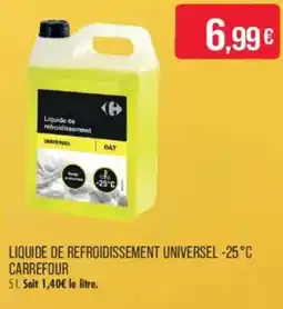 Match Carrefour Liquide de refroidissement offre