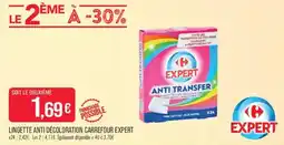 Match Carrefour Expert Lingette anti décoloration offre