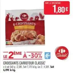 Match Carrefour Classic' Croissants offre