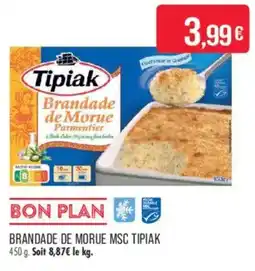 Match Tipiak Brandade de Morue offre