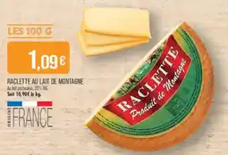Match Raclette offre