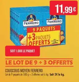 Match FERRERO Couscous Moyen offre