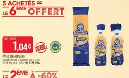 Match Grand Mère Pâtes offre