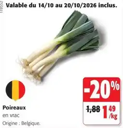 Colruyt Poireaux offre