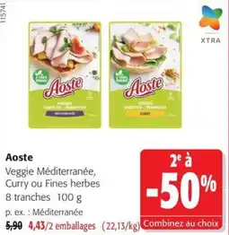 Colruyt Aoste Veggie Méditerranée offre