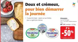 Colruyt Philadelphia fromage offre