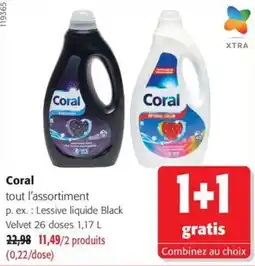 Colruyt Coral Lessive liquide offre