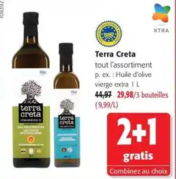 Colruyt Terra Creta Huile d'olive vierge extra offre