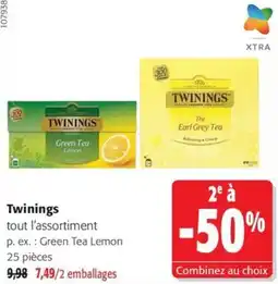 Colruyt Twinings tout l'assortiment offre