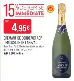 Match Demoiselle de LANEZAC offre