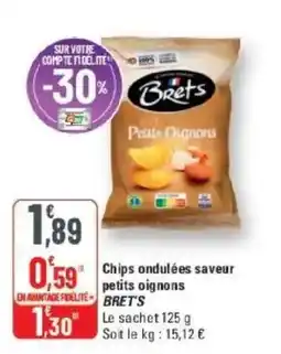 G20 Brets Chips ondulées offre