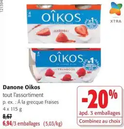 Colruyt Danone Oikos offre