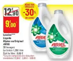 G20 ARIEL Lessive*** offre