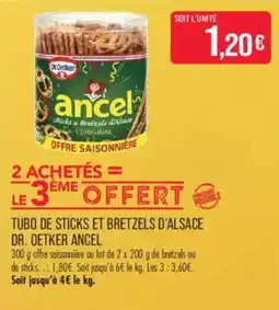 Match Dr. Oetker Ancel offre