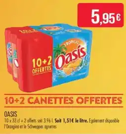 Match Oasis offre