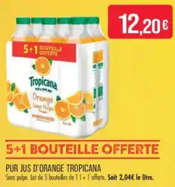 Match Tropicana Pur jus d'orange offre