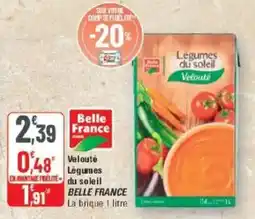 G20 Belle France Velouté Légumes du soleil offre