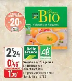 G20 Belle France Velouté aux 7 Légumes offre