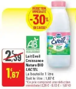 G20 Lactel Eveil offre