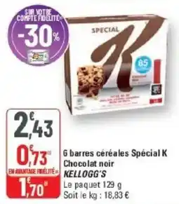 G20 Kellogg's Special K offre
