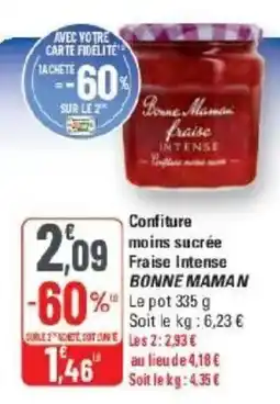 G20 Bonne Maman Confiture offre