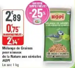 G20 HOPI Mélange de Graines offre