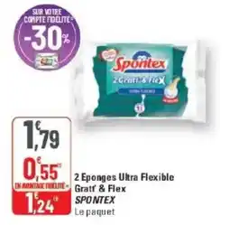 G20 Spontex 2 Gratt' & Flex offre