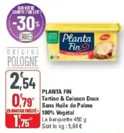 G20 Planta Fin offre