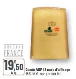 G20 Comté AOP offre