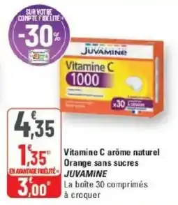 G20 JUVAMINE Vitamine C offre