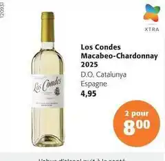 Colruyt Macabeo-chardonnay 2025 offre