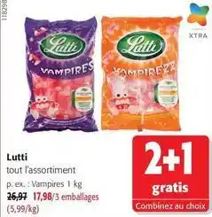 Colruyt Lutti - tout l'assortiment offre