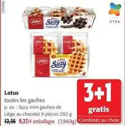 Colruyt Lotus - toutes les gaufres offre