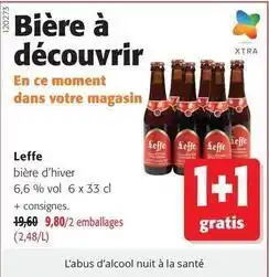 Colruyt Leffe - biere a decouvrir offre