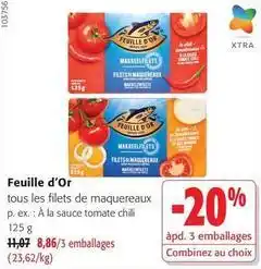 Colruyt Purina - feuille d'or offre