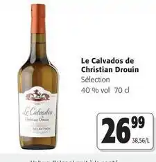 Colruyt Le calvados de christian offre