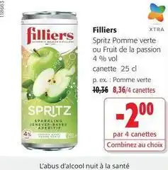 Colruyt Spritz - pomme verte ou fruit de la passion offre
