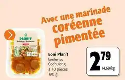 Colruyt Boni - boulettes gochujan offre