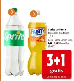 Colruyt Fanta - sprite ou offre