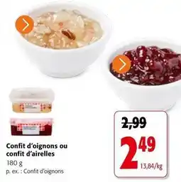 Colruyt Confit d'oignons ou confit d'airelles offre