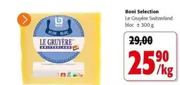 Colruyt Boni - le gruyère switzerland offre
