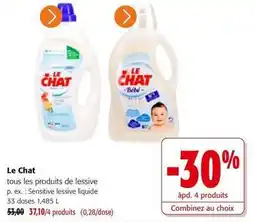 Colruyt La queue du chat - tous les produits de lessive offre