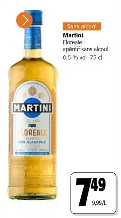 Colruyt Martini - floreale aperitif sans alcool offre