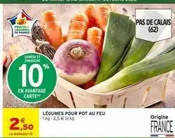 Intermarché Légumes pour pot au feu offre