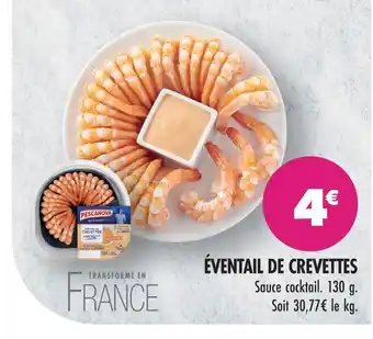 Match Pescanova éventail de crevettes offre